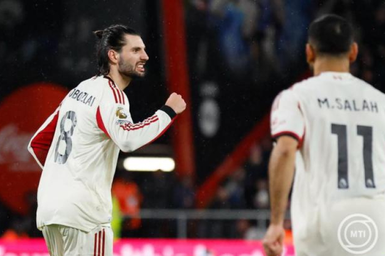 Premier League - Szoboszlai gólt szerzett, Tóth debütált, kikapott a Liverpool a Bournemouth-tól