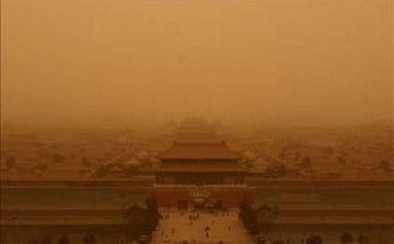 Pekinget beterítette a sivatagi homok