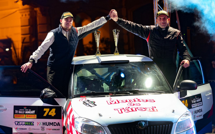 Ezüstös siker a Rally Hungary-n!