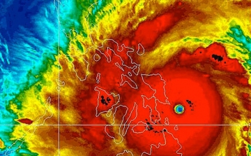 Az elmúlt száz év legnagyobb földi vihara csapott le a Fülöp-szigetekre