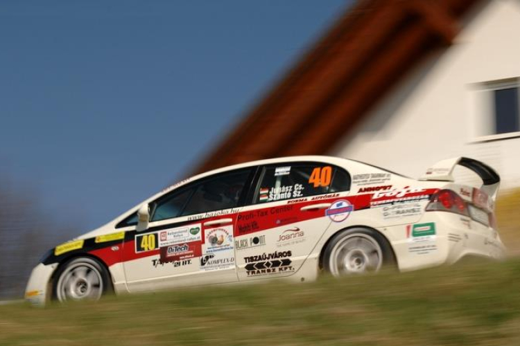 Hondával a Mitropa Rally Kupában