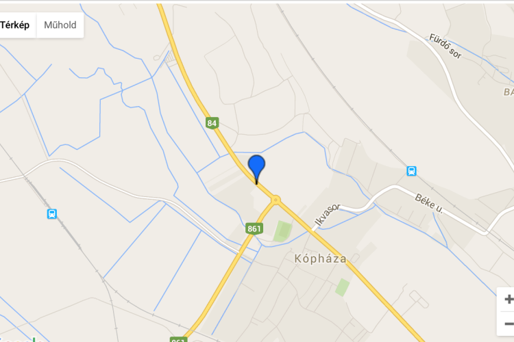 Félpályás útlezárás a 84-es számú főúton