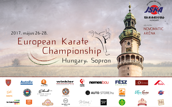 Jövő héten karate EB - Európa legjobbjai küzdenek meg Sopronban