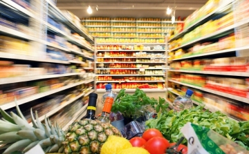 Gyorsan nőtt az élelmiszer- és vegyi áruk kiskereskedelmi forgalma